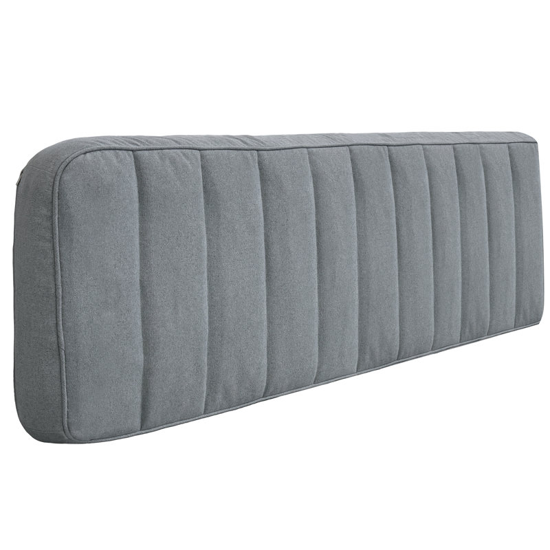 Upholstered Headboard, Grey, 60cm x 160cm