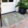 Machine Washable Indoor/Outdoor Cinead ACN1665 Olive Rug