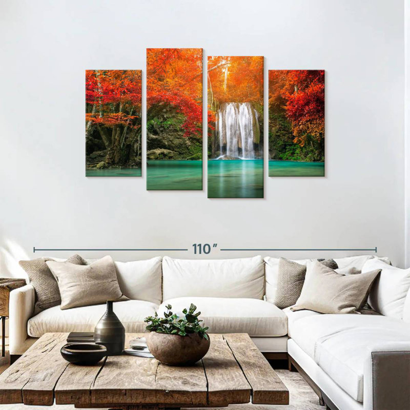 Alvord Erawan Falls en automne, H 48 po x l 75 po