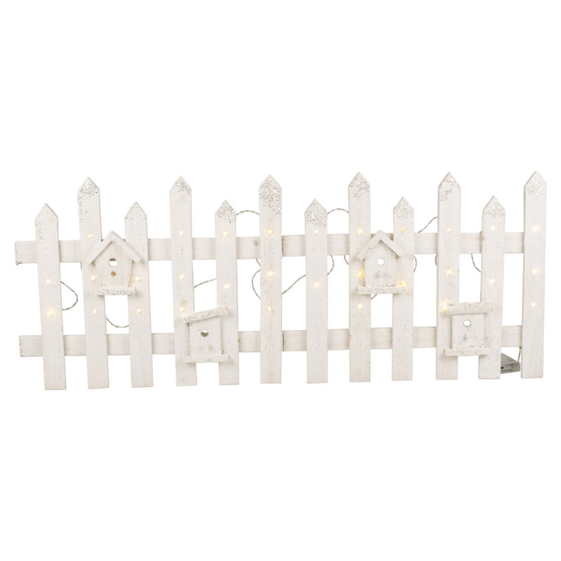 Christmas Bird Decorative Accent, White