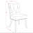 7 Piece Dining Set Consist of a Rectangle Rustic Wood Dining Room Table and 6 Limelight Linen Fabric Upholstered Parson Chairs, Distressed Jacobean-2025839756-2025839746-2025839759