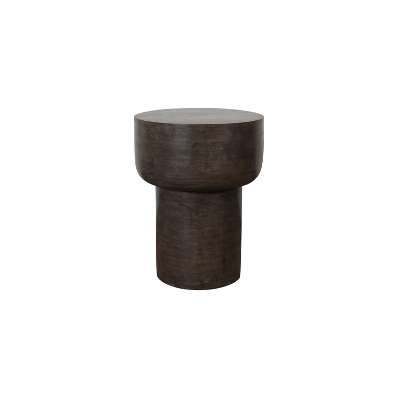 Table d'appoint en bois de manguier Hendrick, brun