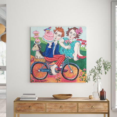 Holly Wojahn - Wrapped Canvas Painting