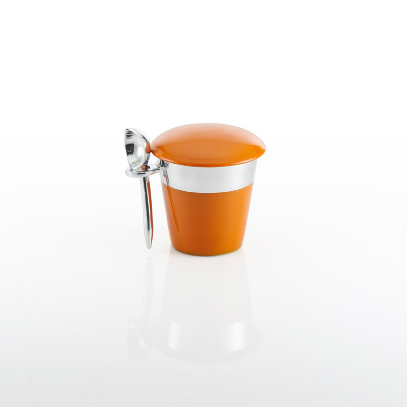 Bol à dîner à glace, Orange