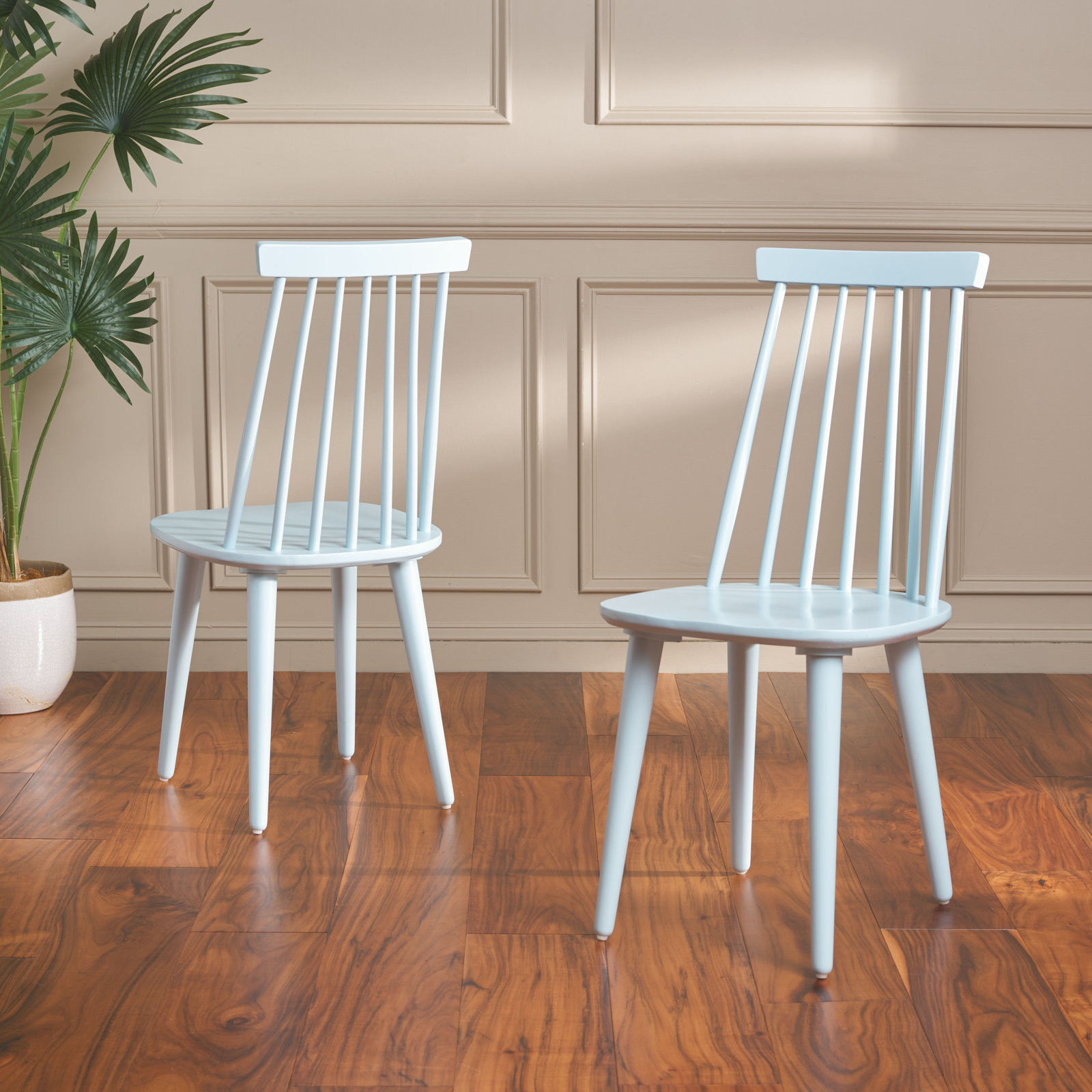 Rolde Dining Chair, Pale Blue