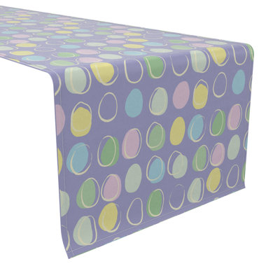 Fontagne Rectangular Geometric Easter Cotton Twill Table Runner