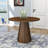 39" Round Pedestal Dining Table-1830650784