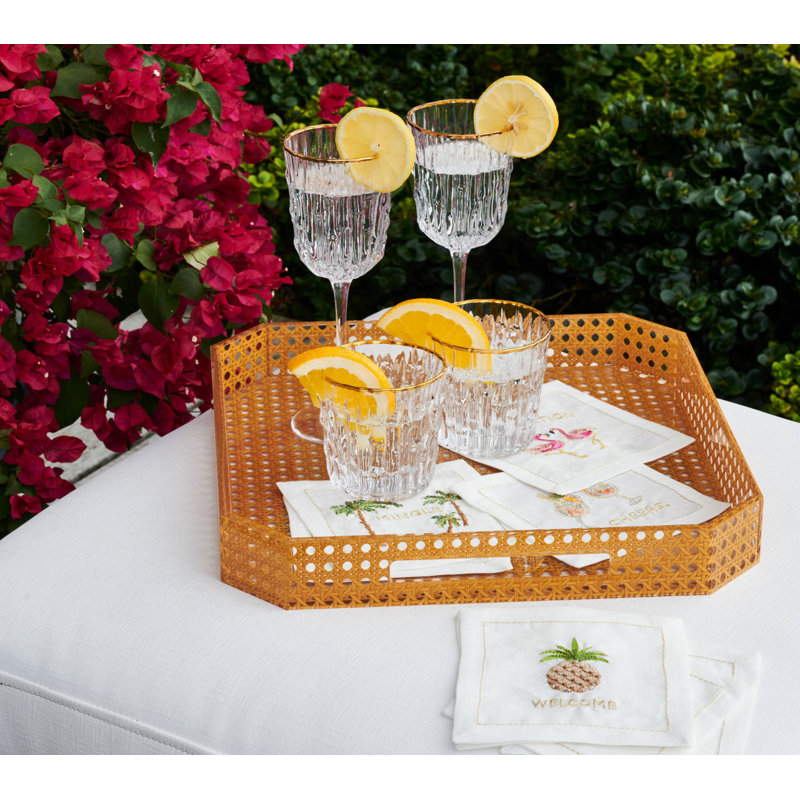 Mingle 8-Piece Cocktail Napkin Set
