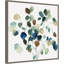 «Blue Leaves Branch», reproduction encadrée sur toile par Asia Jensen-832765521