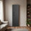 Coffre-fort mural 53 po à écran tactile pour empreintes digitales, coffre-fort mural pour fusils avec tablettes réglables, coffre-fort mural assemblé pour armes à feu et objets de valeur