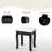 Solid + Manufactured Wood Accent Stool-31055180