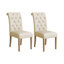 Chaise Parson rembourrée et capitonnée Charlotte-1786669759