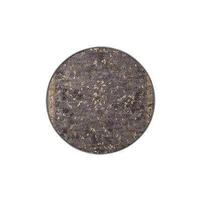 Machine Washable Gray Area Rug
