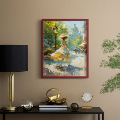 «WOMEN Series DCCLxxix», reproduction encadrée - bois massif