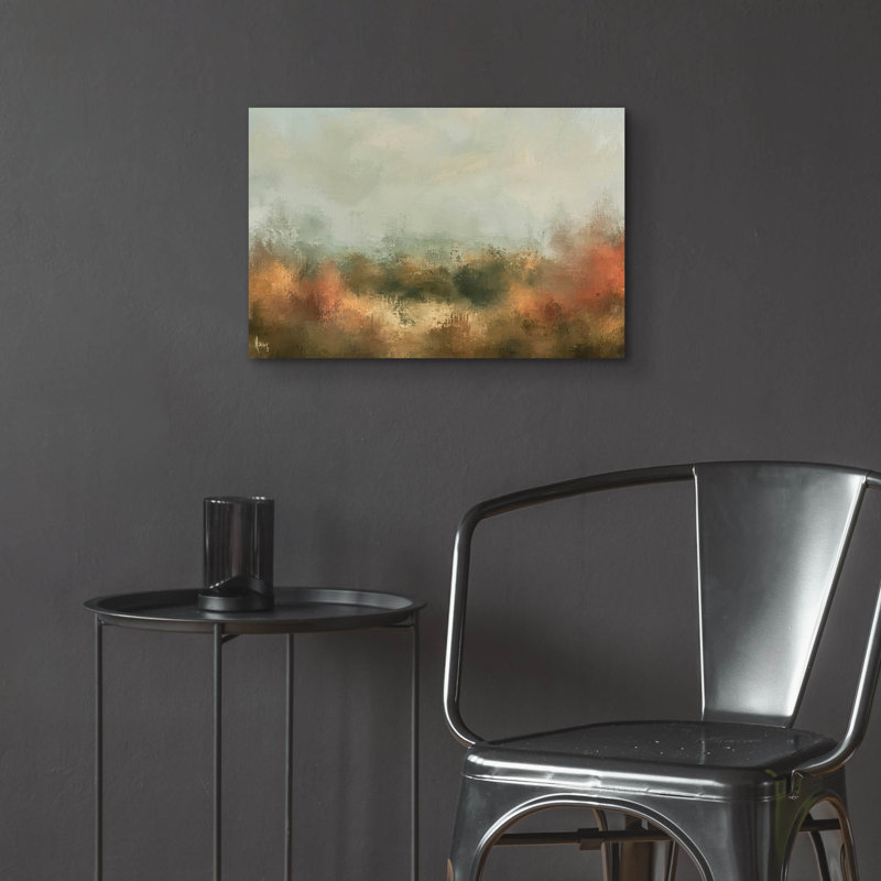  «Changer les feuilles» par Ashley Bradley, art mural en verre acrylique, 24 po x 16 po