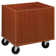 Library 28'' H x 24'' W Book Cart with Wheels