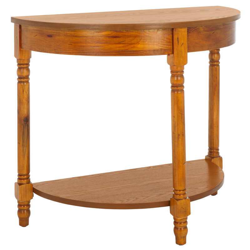 Graer 30'' Console Table, Medium Brown