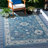 Paderna Sunrise Performance Oriental Indoor/Outdoor Area Rug-703240130