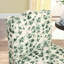 Chaise de salle à manger rembourrée en flanelle et rembourrée de mousse Sage