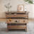 Ash wood end table