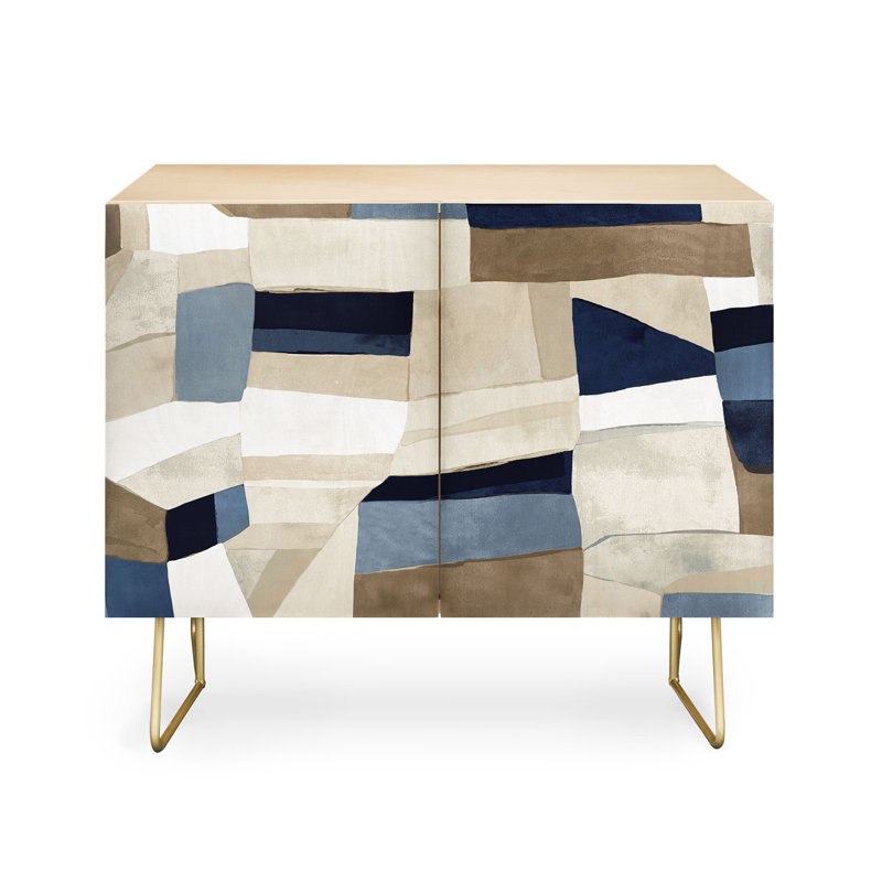 Inona Accent Cabinet, Gold