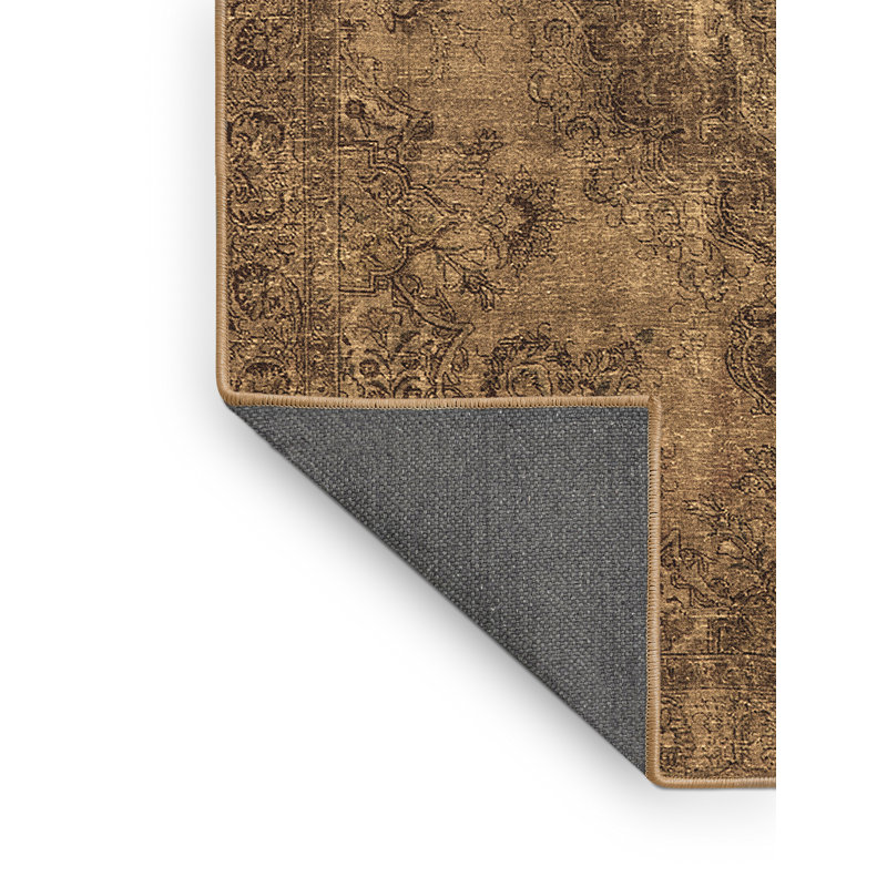 Tapis oriental en laine / polyester Jeneal, Rectangle 2 pi x 3 pi
