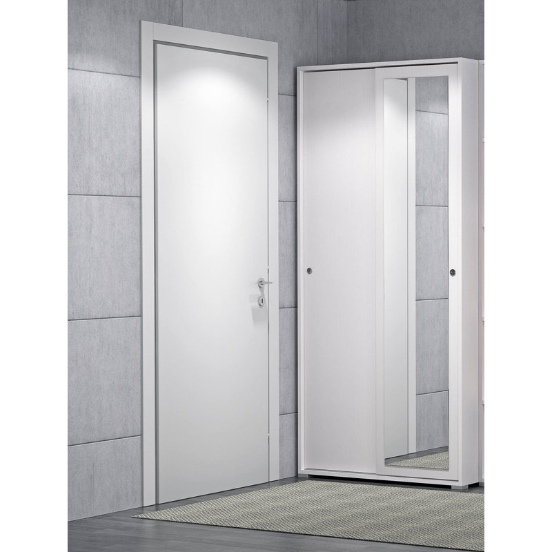 Gurtie 2 Door Wardrobe, White