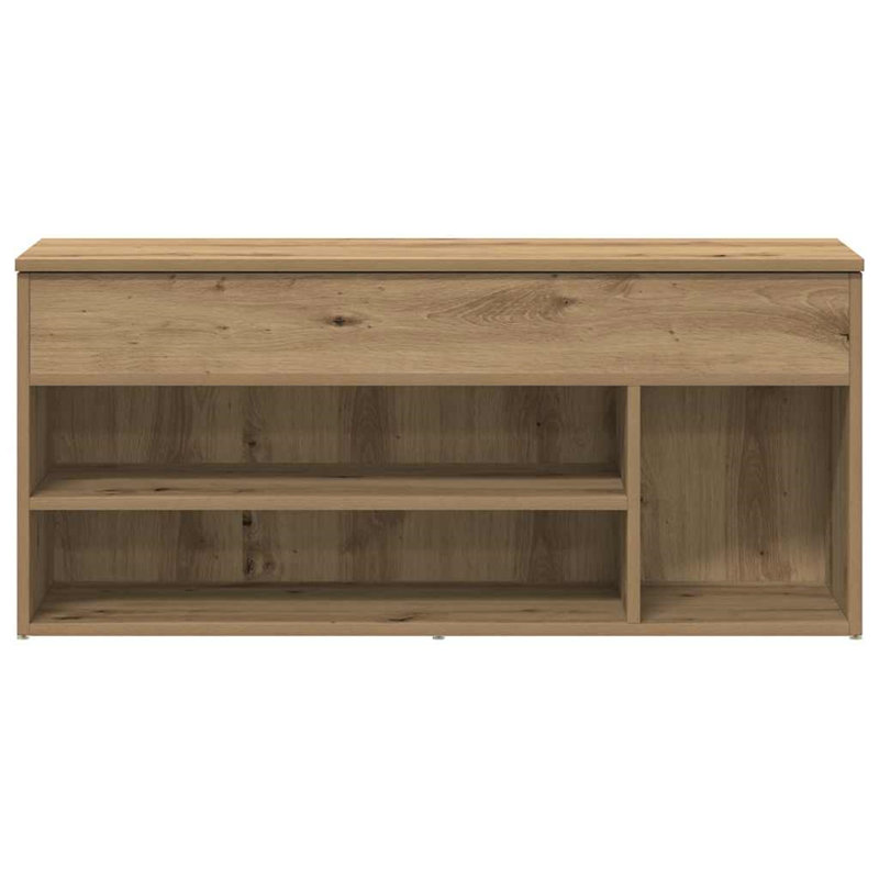 Chawana 10 Pair Shoe Storage Bench, Brown