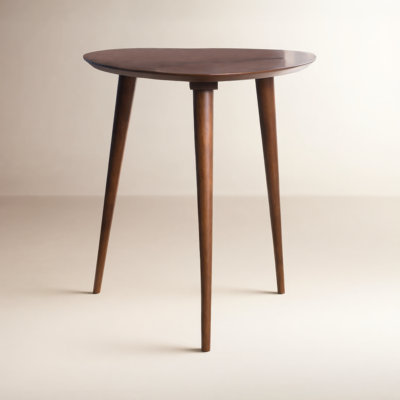 Kamile Solid Wood End Table