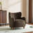 Reshami Wing Back Fabric Upholstered Accent Chair-669763031