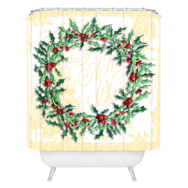 Rideau de douche simple couronne holly Henriksen
