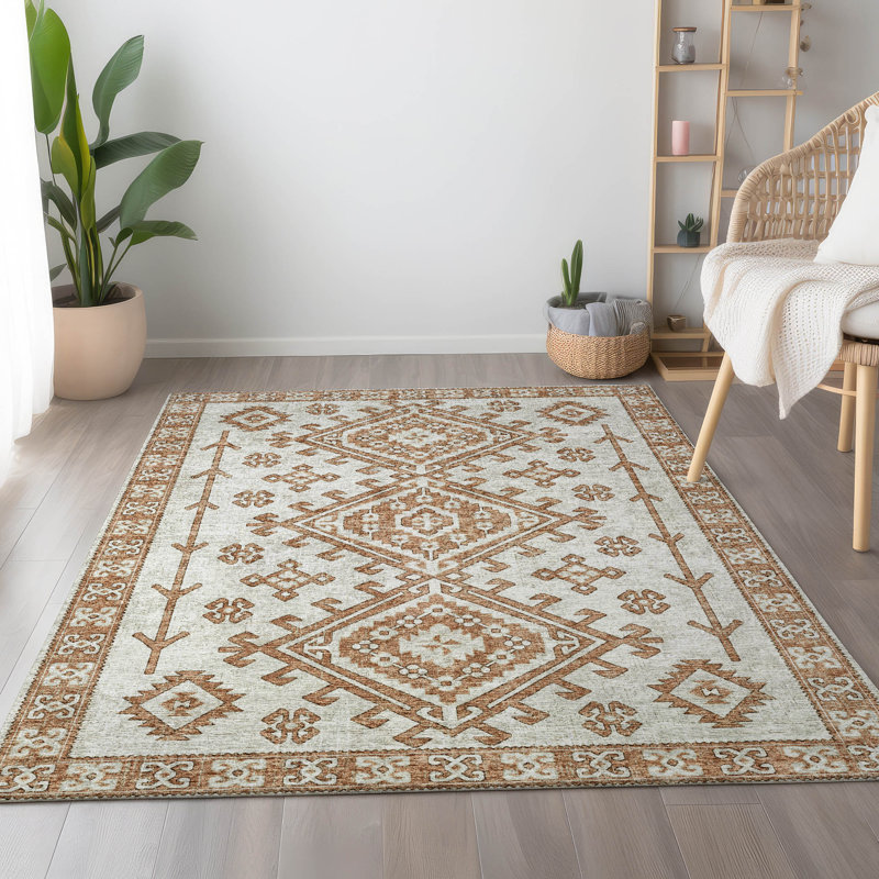 Premium Machine Washable Driessen AMF73 Canyon Rug, Rectangle 9' x 12'