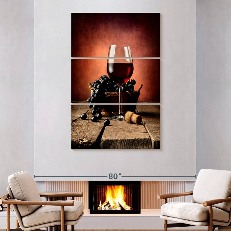 Yarlin Red Wine Classic, 74" H x 48" W