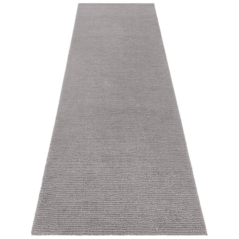 Cloud Tufted Light Grey Rug, Runner 80 x 250cm