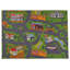 Tapis gris / vert / rouge touffeté Stimpson-704449703