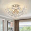 Lustre encastré 6 lumières 22,4 po Jody