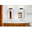 Ensemble de meuble-lavabo 2 lumières Roddrick-1129517813