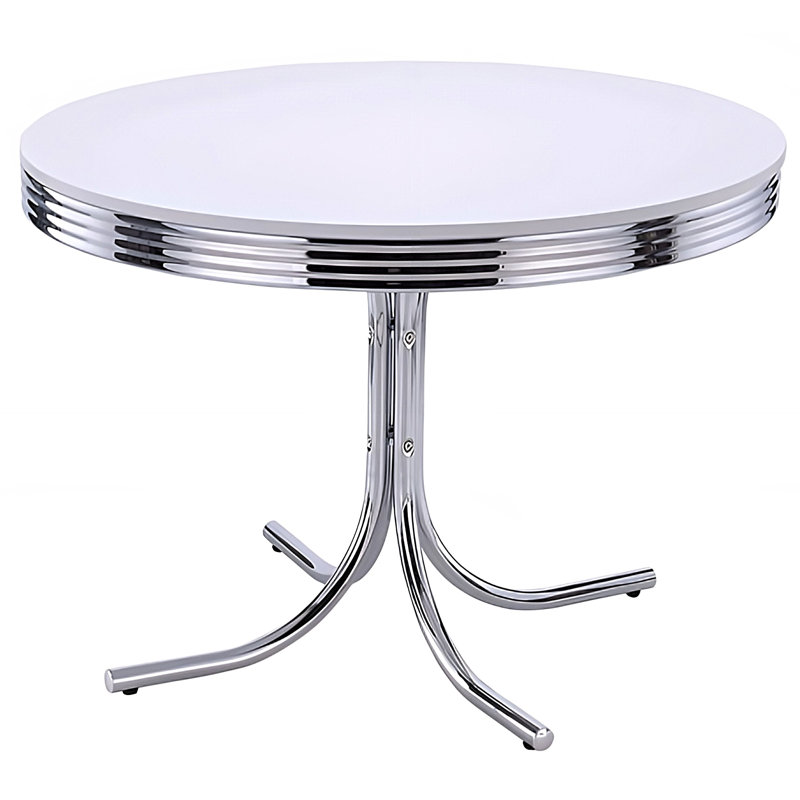 Cristino Round Metal Base Dining Table