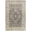 Zeus Wool Oriental Area Rug in Gray-878913808