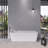 67" Freestanding Rectangular Solid Surface Soaking Bathtub For Bathroom