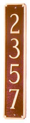 Madison Column Address Sign Plaque