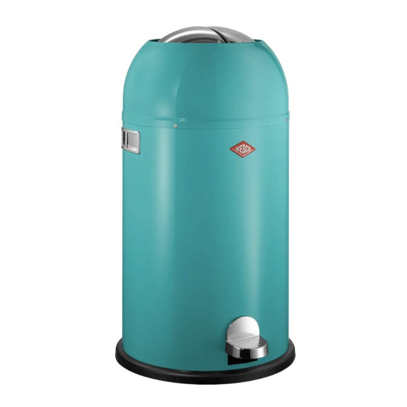 Kickmaster 33L Bin, Turquoise
