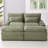 Modular Loveseat Sofa-1555376404