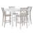 Ariarna 5-piece Square Counter Height Dining Set-1119018623