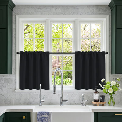 Polyester Blackout Rod Pocket Valance