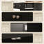 Buffet avec tablette réglable, armoire de rangement pour la salle à manger, la cuisine et le salon
