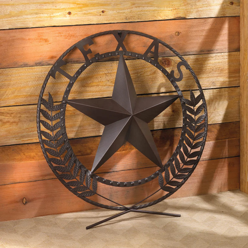 PLAQUE MURALE TEXAS STAR