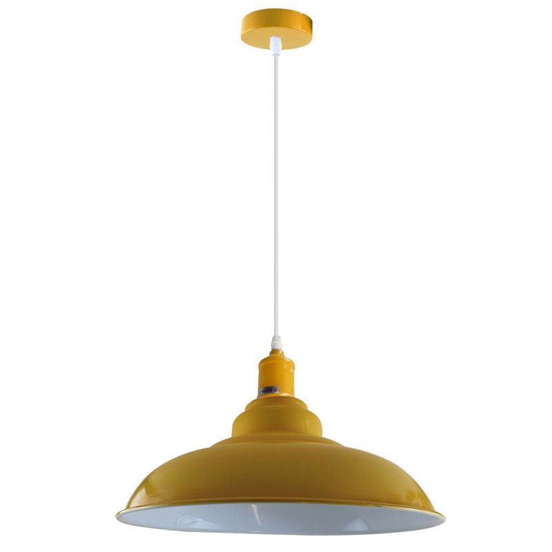 Dlana 1 - Light Dome Pendant, Yellow, Yellow