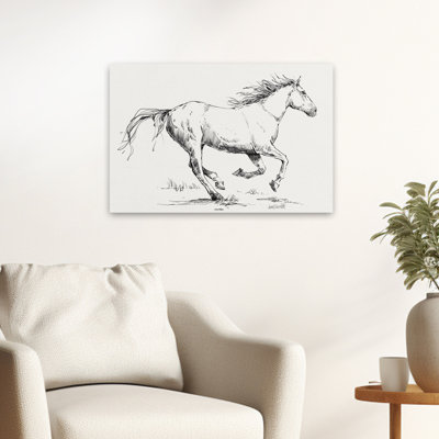 Esquisse de galop contemporaine et traditionnelle