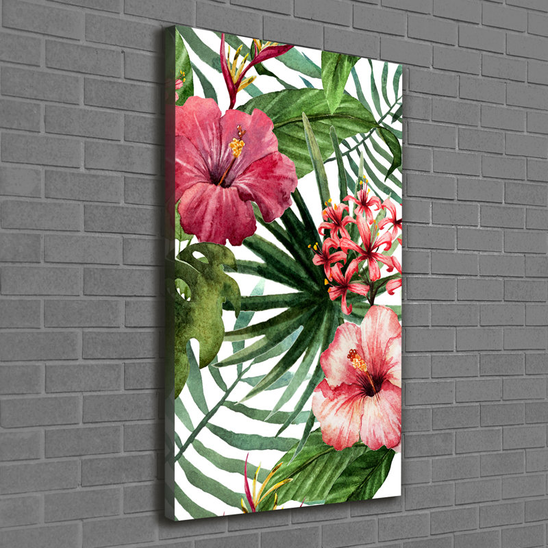 Hawaiian - Wrapped Canvas Print